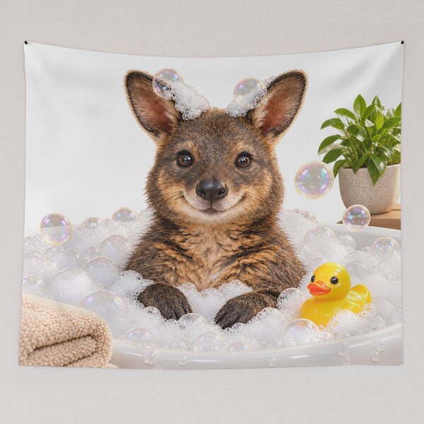 Item preview, Wallaby Bathtub Happy Soak designed and sold by Sillytoe.