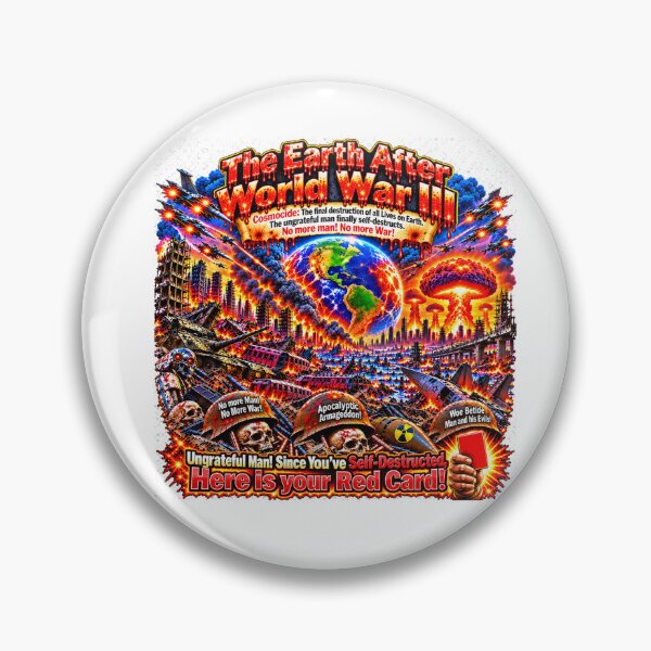 Item preview, The Earth After World War III designed and sold by New Wave Artworks & Odds &Ends.