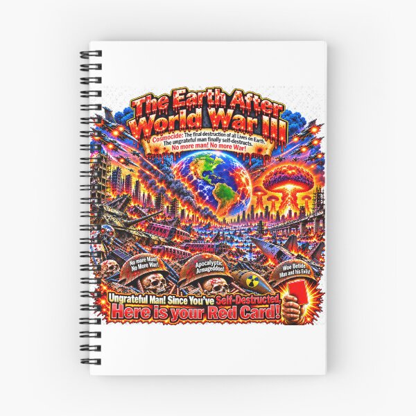 Item preview, The Earth After World War III designed and sold by New Wave Artworks & Odds &Ends.