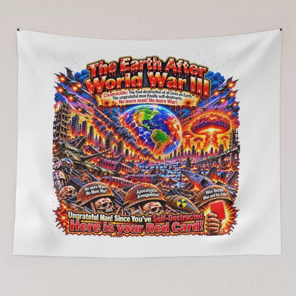 Item preview, The Earth After World War III designed and sold by New Wave Artworks & Odds &Ends.