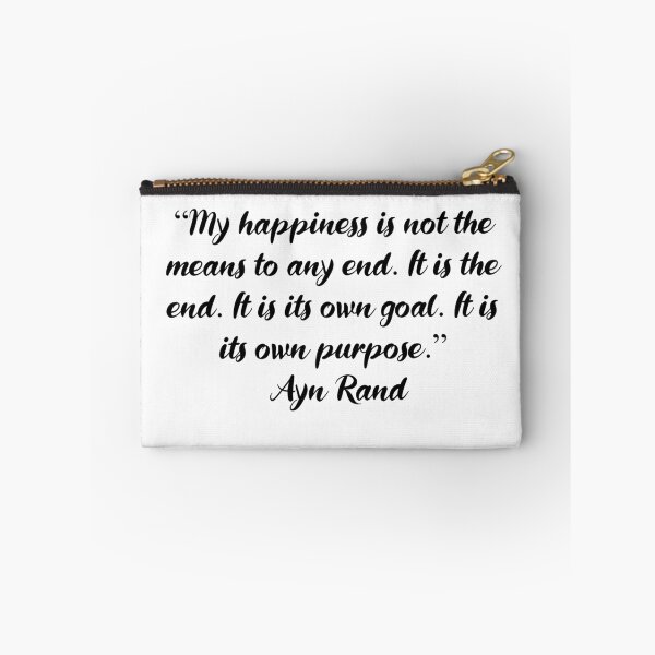 Item preview, Mi felicidad es su propio propósito - Cita de Ayn Rand designed and sold by 4ever-Undaunted.
