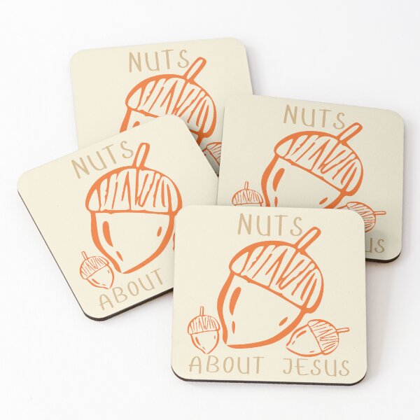 Item preview, Acorn Nuts About Jesus Love Him Every Season Christian Fall  designed and sold by Forevermore.