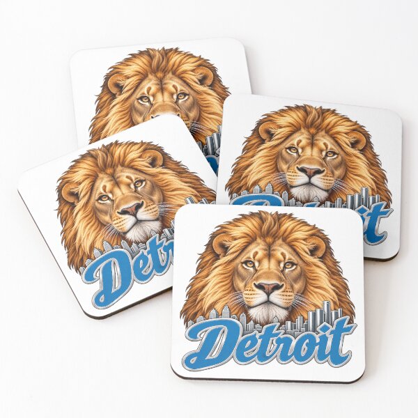 Item preview, Detroit Lion Skyline Football Sports Pride designed and sold by BakersTees.