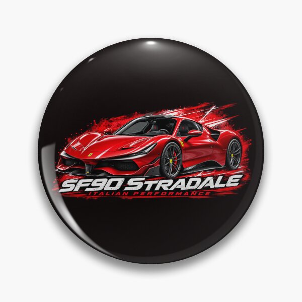 Artikelvorschau, Roter Ferrari SF90 Stradale entworfen und verkauft von TZehrfeldPhotos.
