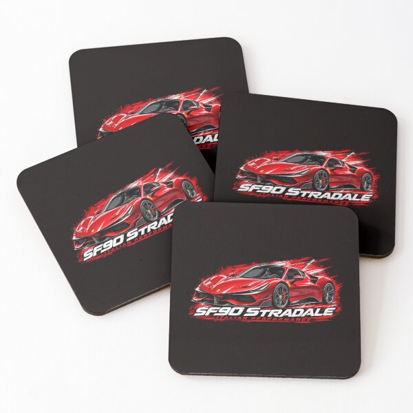Item preview, Red Ferrari SF90 Stradale designed and sold by TZehrfeldPhotos.