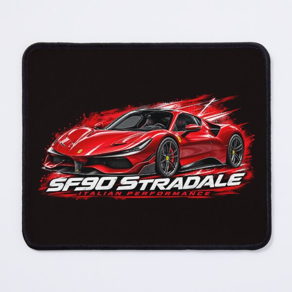 Item preview, Red Ferrari SF90 Stradale designed and sold by TZehrfeldPhotos.