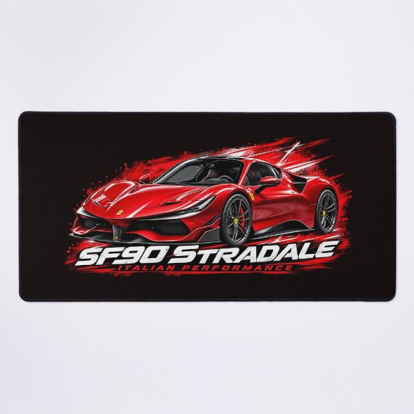 Item preview, Red Ferrari SF90 Stradale designed and sold by TZehrfeldPhotos.