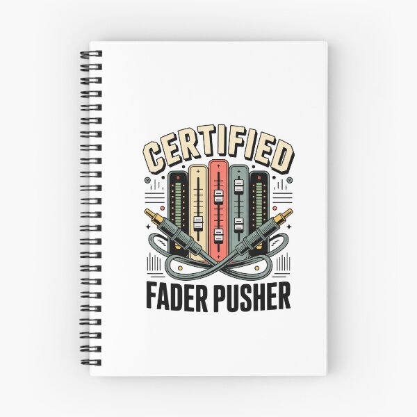 Item preview, Certified Fader Pusher - Funny Sound Engineer designed and sold by HappyDelights.