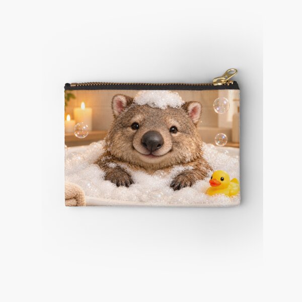 Item preview, Wombat Bathtub Bubble Bliss designed and sold by Sillytoe.