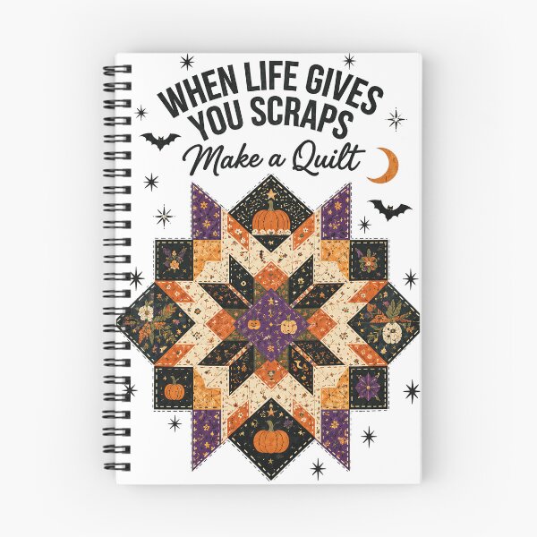 Item preview, When Life Gives You Scraps Make a Quilt Halloween designed and sold by justinhmorton.
