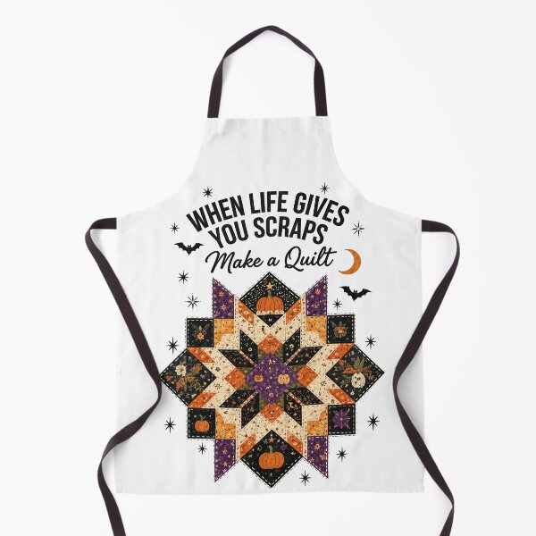 Item preview, When Life Gives You Scraps Make a Quilt Halloween designed and sold by justinhmorton.