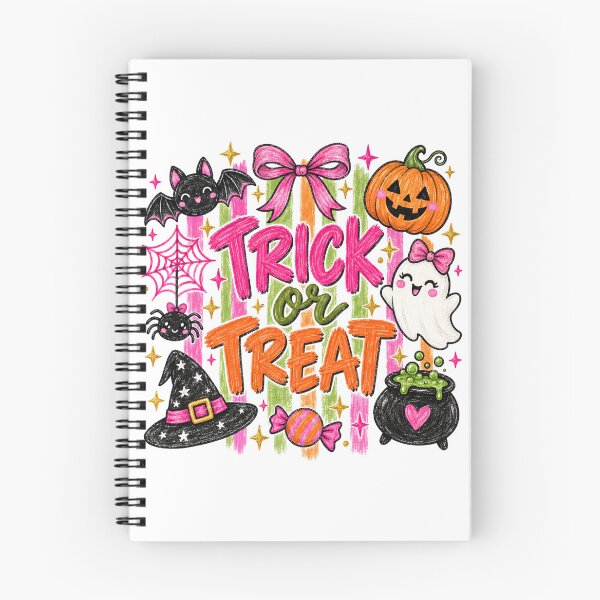 Item preview, Girly Trick or Treat – Pink Coquette Halloween Ghost & Bows designed and sold by Travelslightly.