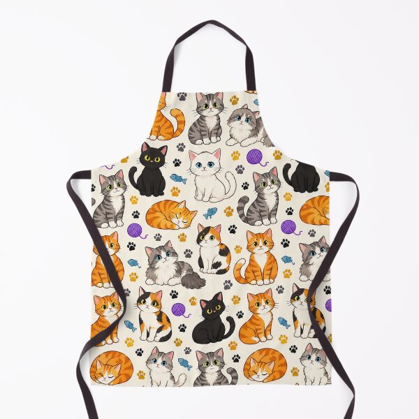Item preview, Cute Cartoon Cats designed and sold by GraphicAllusion.