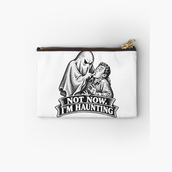 Item preview, Not Now. I’m Haunting. designed and sold by VelvetRoom.