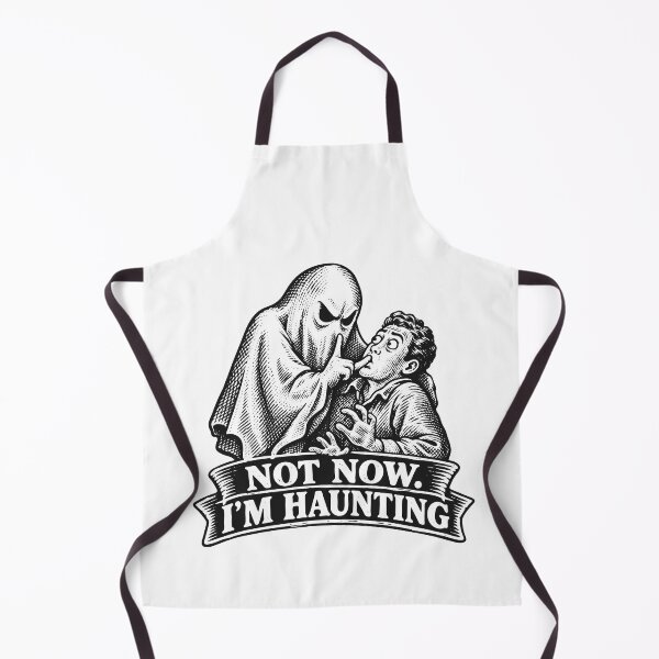Item preview, Not Now. I’m Haunting. designed and sold by VelvetRoom.