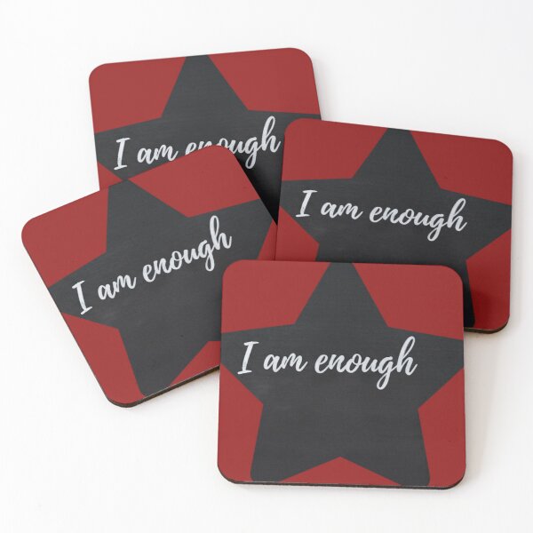 Item preview, I am enough  designed and sold by Unique designs for all ages.