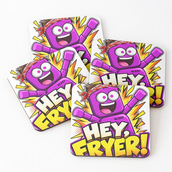 Item preview, BLAST “HEY, FRYER!” | Shift Breakers Comedy Robot Design designed and sold by Savior City Artifacts.