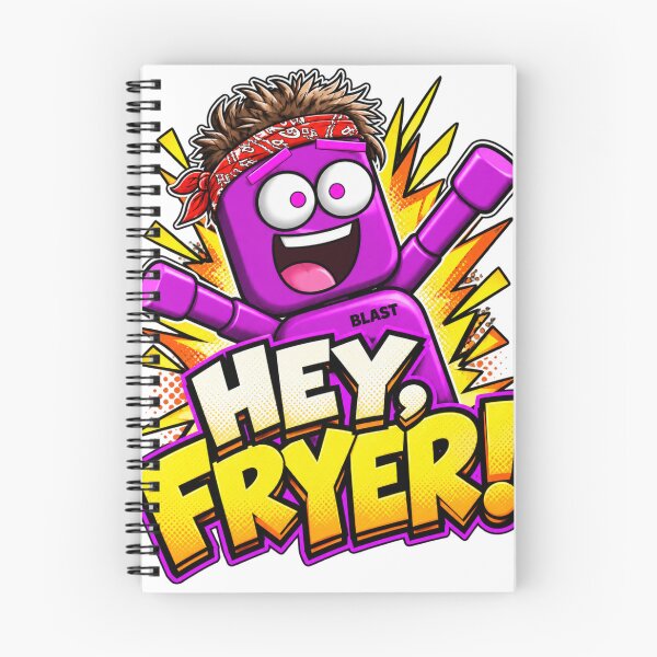 Item preview, BLAST “HEY, FRYER!” | Shift Breakers Comedy Robot Design designed and sold by Savior City Artifacts.