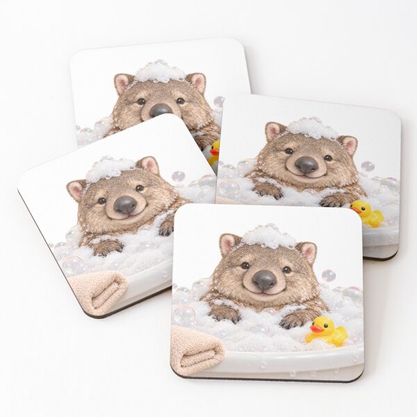 Item preview, Wombat Bathtub Happy Soak designed and sold by Sillytoe.
