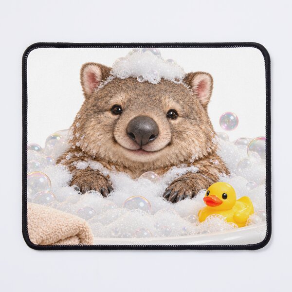 Item preview, Wombat Bathtub Happy Soak designed and sold by Sillytoe.