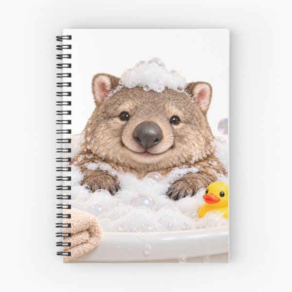 Item preview, Wombat Bathtub Happy Soak designed and sold by Sillytoe.