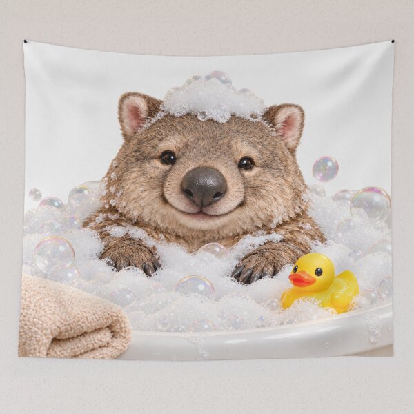 Item preview, Wombat Bathtub Happy Soak designed and sold by Sillytoe.