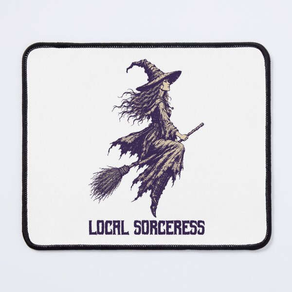 Item preview, Local Sorceress – Funny Witch Design designed and sold by xndrlab.