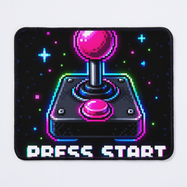 Item preview, Press Start Retro Arcade Joystick designed and sold by The-Library.