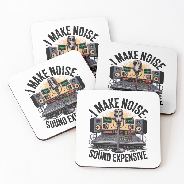 Item preview, I Make Noise Sound Expensive - Funny Sound Engineer Quote designed and sold by HappyDelights.