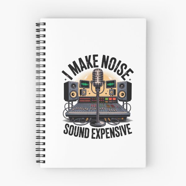 Item preview, I Make Noise Sound Expensive - Funny Sound Engineer Quote designed and sold by HappyDelights.