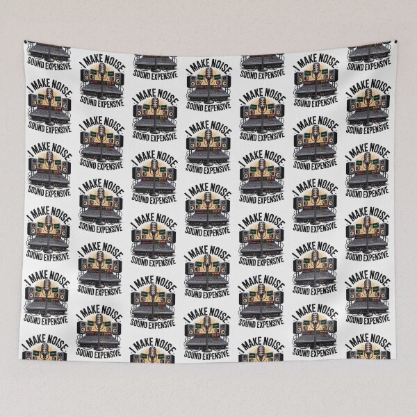 Item preview, I Make Noise Sound Expensive - Funny Sound Engineer Quote designed and sold by HappyDelights.