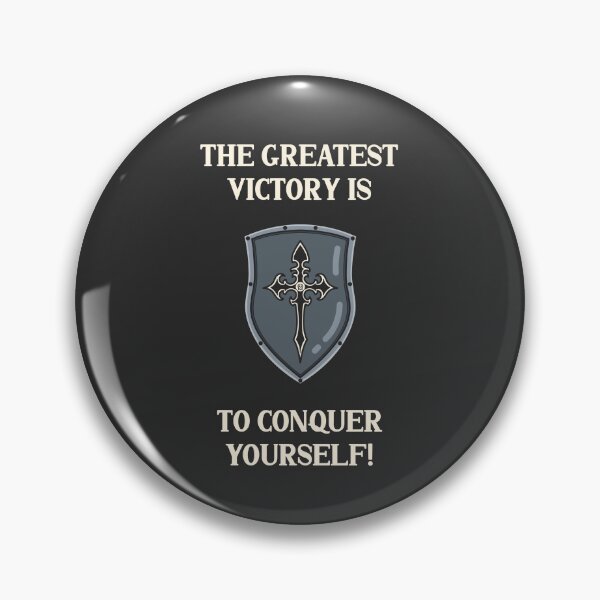 Item preview, The Greatest Victory Is To Conquer Yourself designed and sold by BuenoStudio.