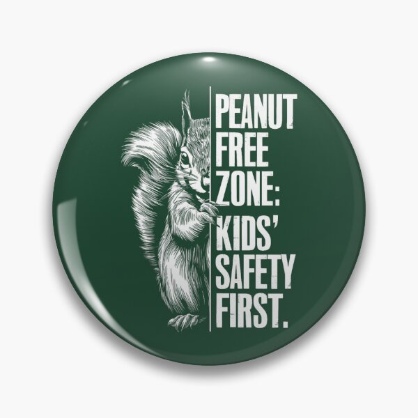 Item preview, Child Allergy Alert Squirrel Artwork designed and sold by StyleyTshirts8.