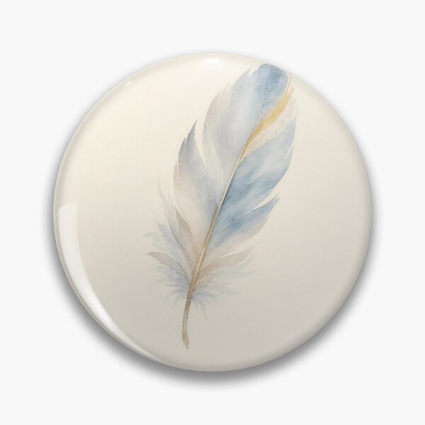Item preview, Let It Be Light Feather Illustration | Mental Health Wall Art designed and sold by FixationStudio.