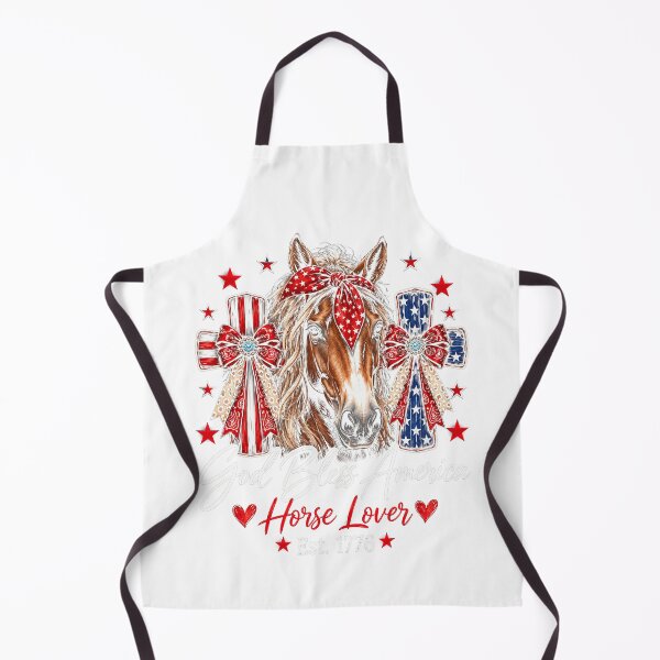 Item preview, Patriotic Horse Lover God Bless America Cross designed and sold by justinhmorton.