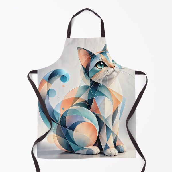 Item preview, Pastel Geometric Cat designed and sold by The-Library.