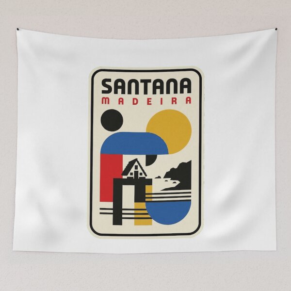 Item preview, Retro Santana Bauhaus Geometric Skyline designed and sold by k3rstman1.