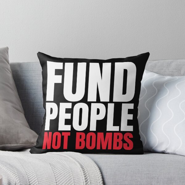 Item preview, Fund People Not Bombs designed and sold by Dondonmart.