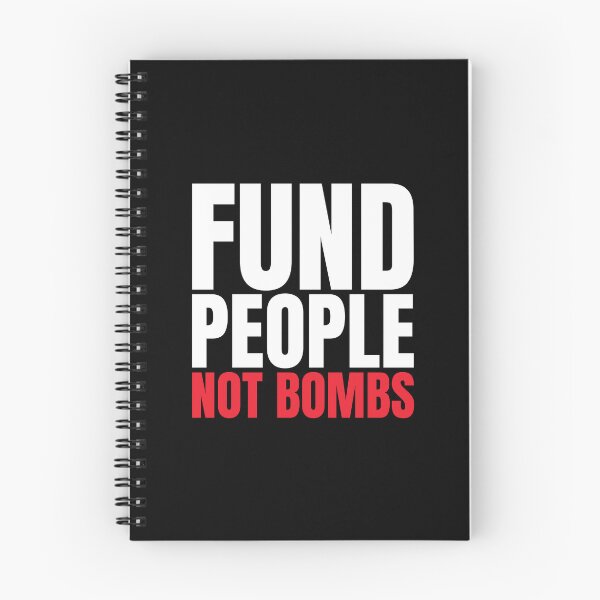 Item preview, Fund People Not Bombs designed and sold by Dondonmart.