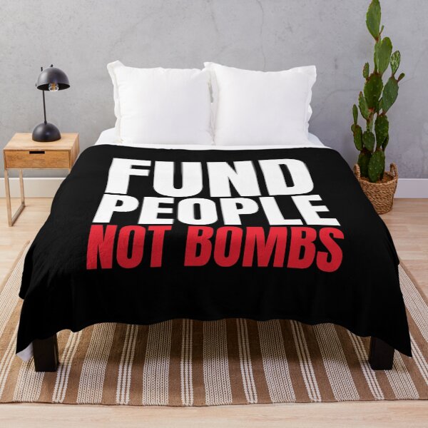 Item preview, Fund People Not Bombs designed and sold by Dondonmart.