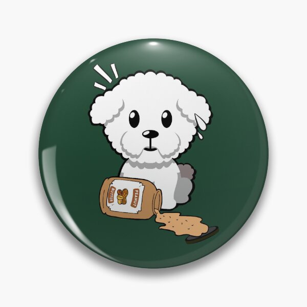 Item preview, Cute Furry Dog spilled a jar of peanut butter Active  designed and sold by StyleyTshirts8.