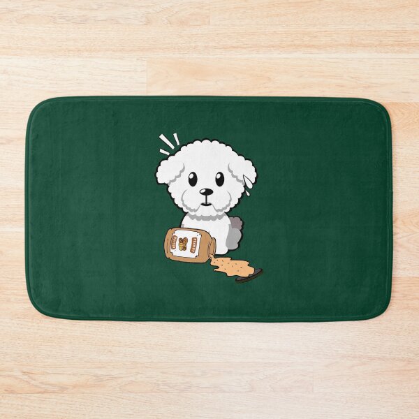Item preview, Cute Furry Dog spilled a jar of peanut butter Active  designed and sold by StyleyTshirts8.