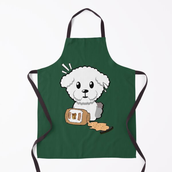 Item preview, Cute Furry Dog spilled a jar of peanut butter Active  designed and sold by StyleyTshirts8.