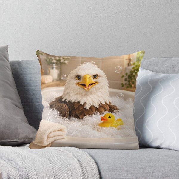 Item preview, Bald Eagle Bathtub Bubble Soak designed and sold by Sillytoe.