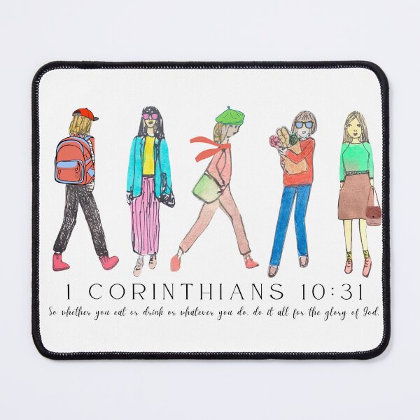 Item preview, Bible art 1 CORINTHIANS 10:31 designed and sold by Boy and Belugee Studio.