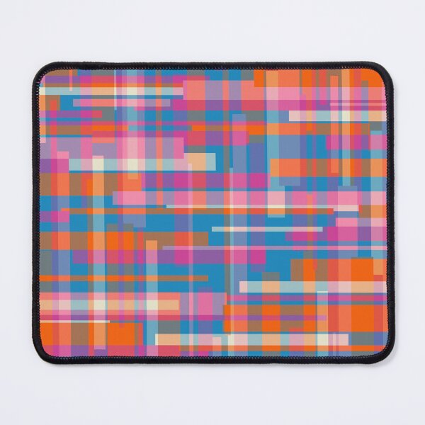 Item preview, Bright and Colorful Geometric Deconstructed Plaid Pattern designed and sold by kierkegaard.