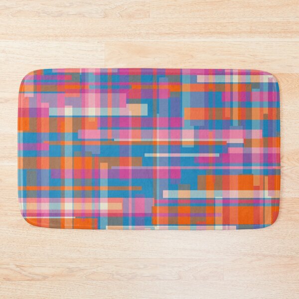 Item preview, Bright and Colorful Geometric Deconstructed Plaid Pattern designed and sold by kierkegaard.