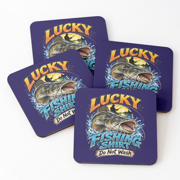 Item preview, Lucky Fishing Shirt Do Not Wash – Funny Fisherman Catfish Humor Art designed and sold by Evelashop.