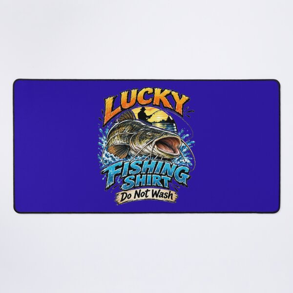Item preview, Lucky Fishing Shirt Do Not Wash – Funny Fisherman Catfish Humor Art designed and sold by Evelashop.