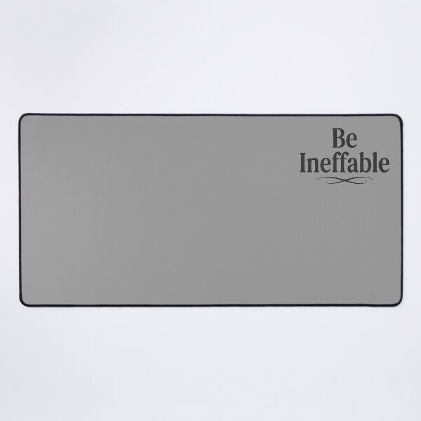 Item preview, Be Ineffable Elegant Typography Quote Inspirational Minimalist Text Art designed and sold by FrozenFits.